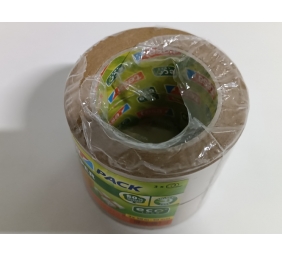 Ecost prekė po grąžinimo Tesa 55337-00002 tesapack for Paper 50 m x 50 mm ecoLogo Pack of 3 Brown
