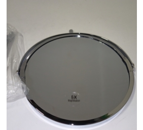 Ecost prekė po grąžinimo Kela 20847 Kera Mirror, Stainless Steel, Size: Diameter 6.3 - 7.3 x Height