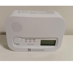 Ecost prekė po grąžinimo Smartwares FGA-13041 Kohlenmonoxid-Melder, 10 Jahre Sensor, mit Display und