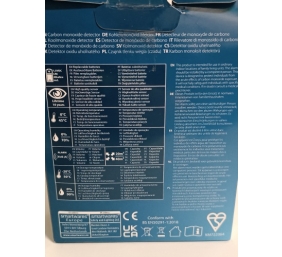 Ecost prekė po grąžinimo Smartwares FGA-13041 Kohlenmonoxid-Melder, 10 Jahre Sensor, mit Display und