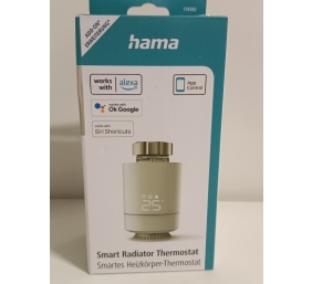 Ecost prekė po grąžinimo Hama Smartes Heizkörperthermostat, (erweiterbare Heizungssteuerung WLAN, Sm