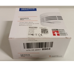 Ecost prekė po grąžinimo Hekatron Genius Plus Edition - Rilevatore di Fumo con Batterie Integrate e