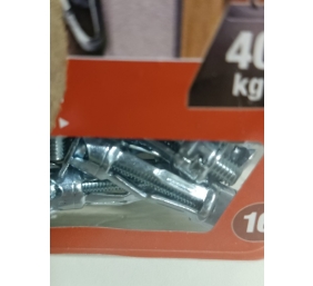 Ecost prekė po grąžinimo Molly m11110-xj Metal Cavity Wall Dowels with M5 Screw Diameter 5 x 36 mm,