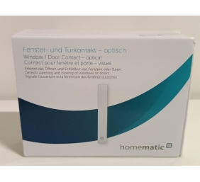 Ecost prekė po grąžinimo Homematic IP Smart Home Fenster- und Türkontakt, optisch, weiße und braune