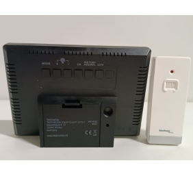 Ecost prekė po grąžinimo Technoline WS6762weiß Funkwetterstation WS6762 mit Außensender, weiß
