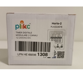 Ecost prekė po grąžinimo Plikc PLK022676 2 Channel Digital Weekly Timer - Grey