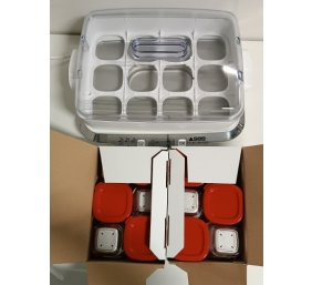 Ecost prekė po grąžinimo SEB YG661500 Multi Délices Express Yoghurt Maker White / Red