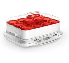 Ecost prekė po grąžinimo SEB YG661500 Multi Délices Express Yoghurt Maker White / Red