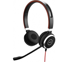 Ecost prekė po grąžinimo Jabra Evolve 40 ms Stereo Audio headphones - Helmet certified Microsoft for