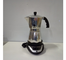 Ecost prekė po grąžinimo Bialetti Moka Electric Timer, 6 Cup Capacity, 365 W, Silver Black