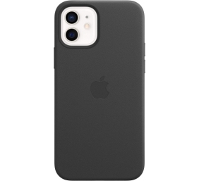 Ecost prekė po grąžinimo Apple Leder Case with Magsafe (for iPhone 12 | 12 Pro) - Black - 6.1 inches