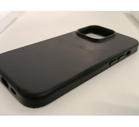 Ecost prekė po grąžinimo Apple Magsafe Case in leather for iPhone 14 Pro- midnight
