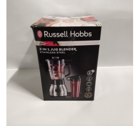 Ecost prekė po grąžinimo Russell Hobbs Stand Mixer Glass Steel 2-in-1, incl. to-go mug &amp; lid, 1.5l g