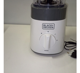 Ecost prekė po grąžinimo Black + Decker BxJB500E - Blender Mixeur 500W, Plastic Bol 1.5L, 2 speeds +