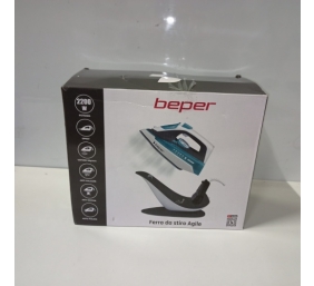 Ecost prekė po grąžinimo BEPER 50.161 Iron, Cable or Wireless Operation, Self-Cleaning Function, Ant