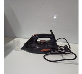 Ecost prekė po grąžinimo Black+Decker BXIR300e steam iron 3000w, steam jet 200 g/min, continuous ste
