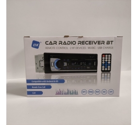 Ecost prekė po grąžinimo NK Car Radio with Bluetooth 4.0 - 1 DIN - 4 x 40 W, AUX Function, MP3 Playe