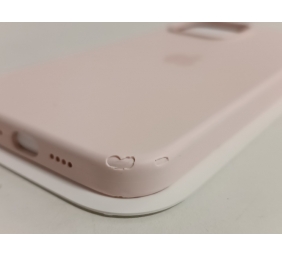 Ecost prekė po grąžinimo Apple silikoninis dėklas su Magsafe (skirtas iPhone 13 Pro Max) - Kalkrosa