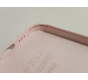 Ecost prekė po grąžinimo Apple silikoninis dėklas su Magsafe (skirtas iPhone 13 Pro Max) - Kalkrosa