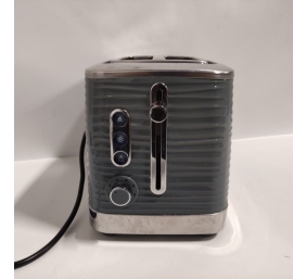 Ecost prekė po grąžinimo Russell Hobbs Inspire Toaster, Grey, 2 Extra Wide Toast Slots, incl. Bread