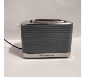 Ecost prekė po grąžinimo Russell Hobbs Inspire Toaster, Grey, 2 Extra Wide Toast Slots, incl. Bread