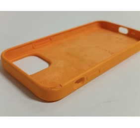 Ecost prekė po grąžinimo Apple silikoninis dėklas su Magsafe (skirtas iPhone 13 Mini) - geltonai ora