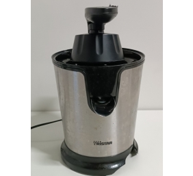 Ecost prekė po grąžinimo Tristar CP-3002 Citrus Juicer, 85 Watt, 2 Cones, Pulp Filter, Black/Stainle