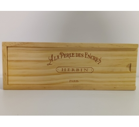 Ecost prekė po grąžinimo Herbin 27016T - A wooden box '' Sapphire eclat '' Compret a wooden puck, 5