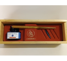 Ecost prekė po grąžinimo Herbin 27016T - A wooden box '' Sapphire eclat '' Compret a wooden puck, 5