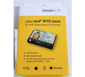 Ecost prekė po grąžinimo Reiner SCT cyberJack RFID Basis nPA Smart Card Reader eID BSI-Certified wit
