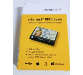 Ecost prekė po grąžinimo Reiner SCT cyberJack RFID Basis nPA Smart Card Reader eID BSI-Certified wit