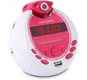 Ecost prekė po grąžinimo Metronic Miss Angel MP3 Radio / Radio Alarm Clock USB