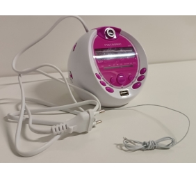 Ecost prekė po grąžinimo Metronic Miss Angel MP3 Radio / Radio Alarm Clock USB