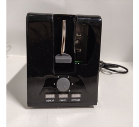 Ecost prekė po grąžinimo Korona 21044 Schlitz toaster in black and 4 slices toaster with a bun attac