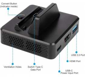 Ecost prekė po grąžinimo innoAura Switch TV Dock