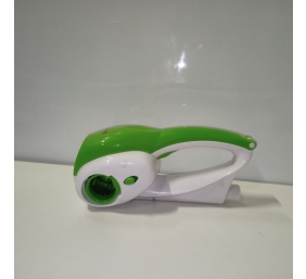 Ecost prekė po grąžinimo Girmi GT02 R?pe Rechargeable, 12W, 2 Patin ? Roulettes INOX, Blanc/Vert