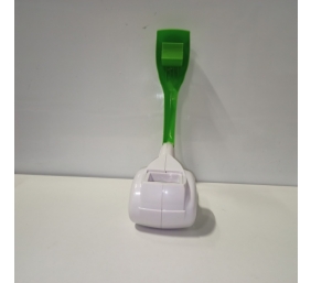 Ecost prekė po grąžinimo Girmi GT02 R?pe Rechargeable, 12W, 2 Patin ? Roulettes INOX, Blanc/Vert