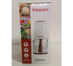 Ecost prekė po grąžinimo Beper Tritatutto Elettrico Doppia Lama per Macinatura e Tritatura Uniforme,