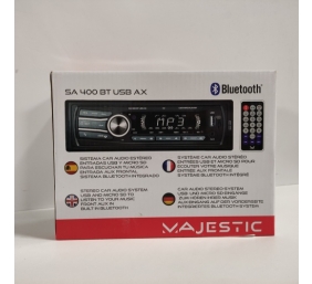 Ecost prekė po grąžinimo Majestic SA 400 BT USB AX - Sistema Audio Car con Bluetooth, Lettore MP3/WM