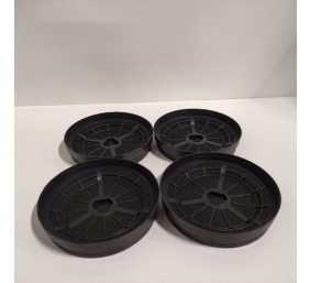 Ecost prekė po grąžinimo AllSpares aktyvintosios anglies filtras (x4) Tinka įvairiems