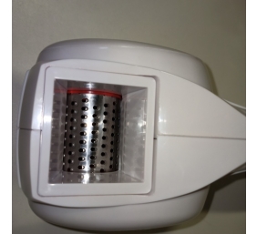 Ecost prekė po grąžinimo Girmi GT0201 GT02 Grater with Stainless Steel Wheels - White/Red