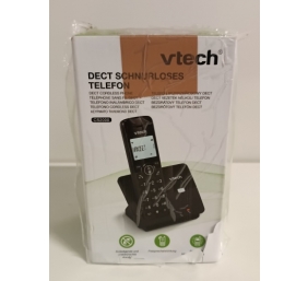 Ecost prekė po grąžinimo VTech CS2000 Cordless Phone, ECO+ Mode, Landline Phone, Black, Call Lock