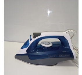 Ecost prekė po grąžinimo Black+Decker Blau BXIR2200E Steam Iron 2200 Plastic 370 ml