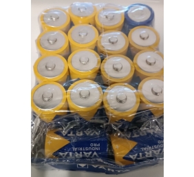 Ecost prekė po grąžinimo VARTA batteries D Mono, Industrial Pro, alkaline battery, 1.5V, storage pac