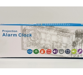 Ecost prekė po grąžinimo Mesqool Projection Alarm Clock for Bedroom, Digital Alarm Clock with Large