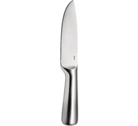 Ecost prekė po grąžinimo Alessi SG501 Mami Small Chef's Knife, AISI 425 Frosted Steel, Silver/Black