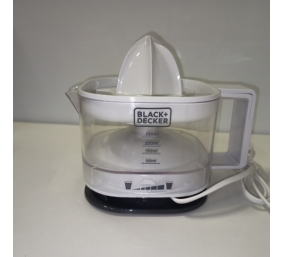Ecost prekė po grąžinimo Black+Decker - BXCJ25E Citrus Juicer 25 Plastic 350 ml White