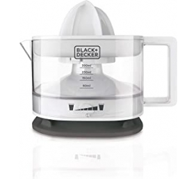 Ecost prekė po grąžinimo Black+Decker - BXCJ25E Citrus Juicer 25 Plastic 350 ml White