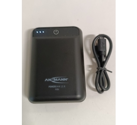 Ecost prekė po grąžinimo ANSMANN Mini Powerbank TÜV testuotas 10000 mAh ir 2,1 A išėjimas - mažas ma