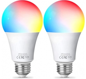 Ecost prekė po grąžinimo Smart LED Light Bulb 10 W, 1000 LM, WiFi Bulbs E27, Fitop, Dimmable, Warm W